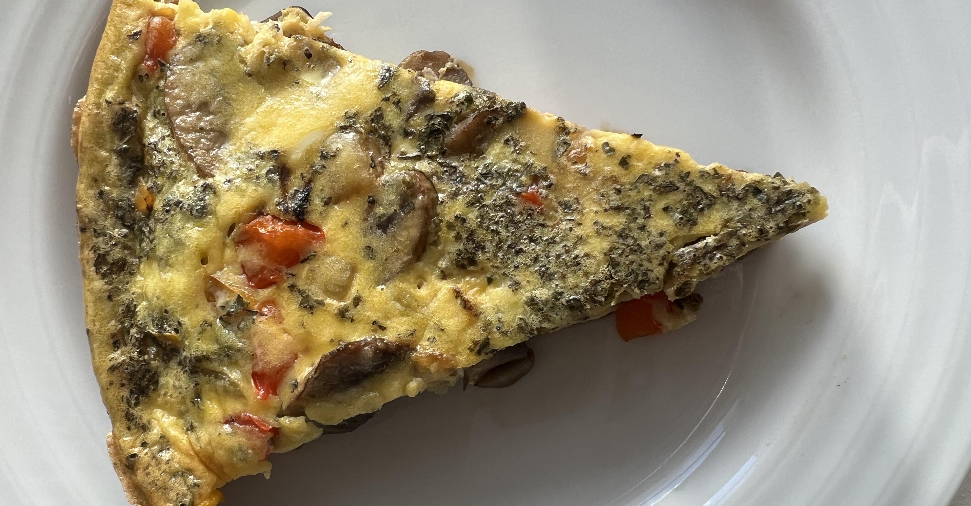 AntiInflammatory Recipe for Mushroom and Pepper Frittata Twill Care